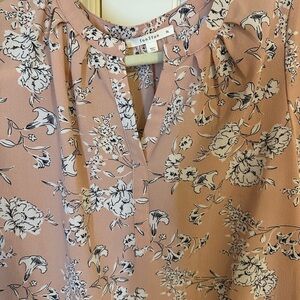 Fun 2 Fun Pink Floral Top